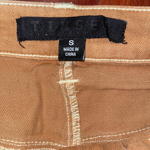 Khaki mini skirt - Picture 3 of 3